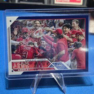2023 Topps #93 Los Angeles Angels (Team Card) Royal Blue
